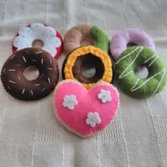 フェルト ドーナツ ハンドメイド