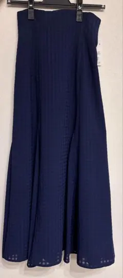 シアーチェックスカート