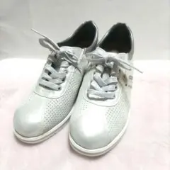 Giano Valentino カジュアルスニーカー シルバー イタリア製 38のサムネイル