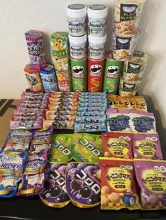 【大容量】お菓子＆カップスープパスタセット‼︎（ハイチュウ、プリングルス、コロロ等