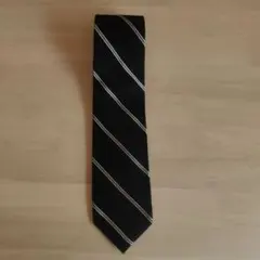 【美品】【J.PRESS】黒ストライプネクタイ