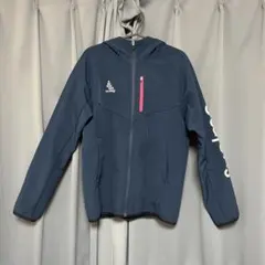 Svolme フード付きウィンドブレーカー ネイビー