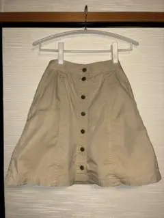 To b. by agnes b. ベージュフレアスカート