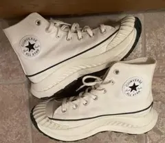 韓国限定 日本未発売CONVERSE ALL STAR 厚底ハイカットスニーカー