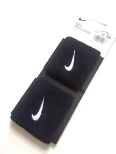 ナイキ リストバンド 黒 2個セット 新品