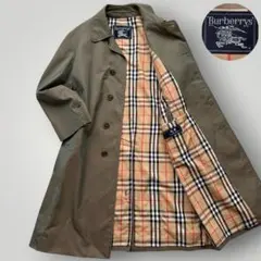 替ボタン付⭕️ほぼ未使用⭕️バーバリーズ　ステンカラー　ロングコート　赤　レッド アディダス adidas ベンチコート 中綿ジャケット ロング丈 裏ボア