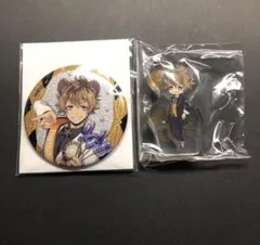 ツイステ　缶バッジ　アクリルフィギュア　ラギー