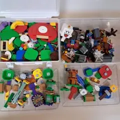 LEGO　マリオ　キノピオと宝さがし　ルイージとぼうけんのはじまり　まとめ売り