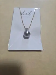 sheil パールネックレス