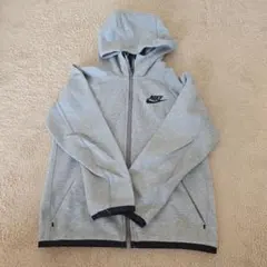 NIKE パーカー キッズ S グレー