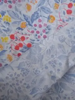 西川　W掛け布団カバー　１９０×２１０ 綿　６箇所留め中古保管のサムネイル