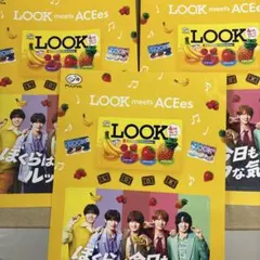 LOOK meets ACEesステッカー 3枚セット ファミマ