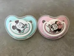 ピジョン　ミッキー・ミニー おしゃぶり 2個セット Sサイズ
