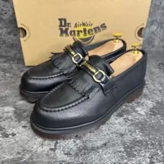 未使用級✨ドクターマーチン エイドリアン タッセルローファー シボ革 US8