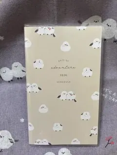 シマエナガ　2026年　スケジュール帳　スリムサイズ　A6スリムサイズ