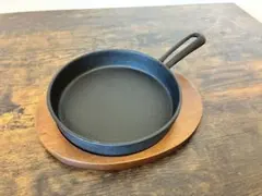 新品 池永鉄工 ミニグリルパン 木台付き 直径約15cm オーブントースター対応のサムネイル