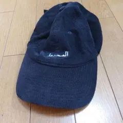 アーバンリサーチ　コーデュロイキャップ　ブラック