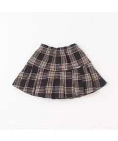 petitmain チェックプリーツスカパン