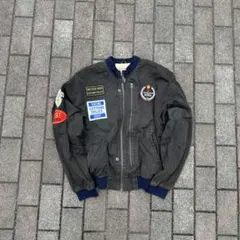 90's 短丈ワッペンジャケットM C-boy archive y2k