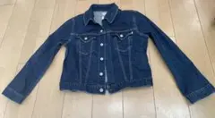 レディース　J PRESS ダークブルー デニムジャケット