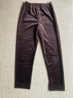 ブラウン ポリエステル カジュアルパンツ M