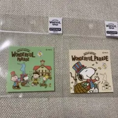 スヌーピー フェスティバル　2025 札幌　ステッカー　セット