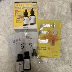 numbuzin美容液2本＋シートマスク＋5番クリーム＋5番パット2枚