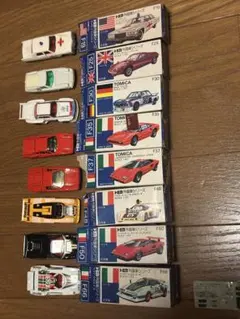 激レア レトロ トミカ スーパーカー Aセット 当時もの ビンテージ