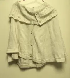 axes femme ニットケープポンチョ アクシーズファム