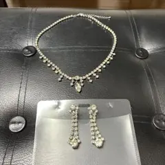 結婚式　ネックレス　イヤリング