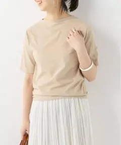 セントジェームス ベージュ 半袖 Tシャツ シンプルのサムネイル