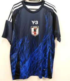 Y-3 adidas ヨウジヤマモト サッカー日本代表 炎 半袖 M レプリカ