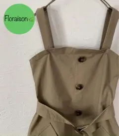 【SPIRALGIRL】【サロペット】スカート【ロング】スリット【美品】