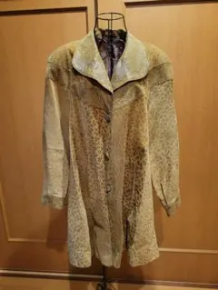 ラムレザーコートロング