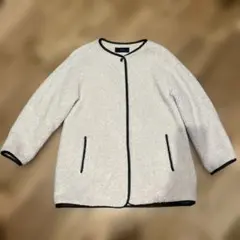 SHIPS パイピングボアコート