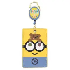 【美品】USJ　ミニオン　リール付きパスケース