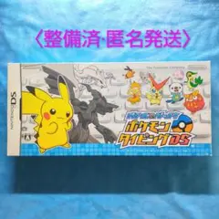 JDSH1472 バトル＆ゲット!ポケモンタイピングDS 整備品
