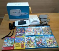 [値下げ]Nintendo Wii U 本体 + ゲームソフト9本セット