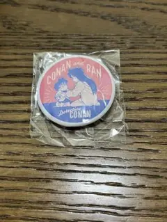 【レア】青山剛昌ふるさと舘　コナン探偵社　北栄町　ガチャ　缶バッチ