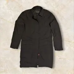 ブラック トレンチコート ナイロン