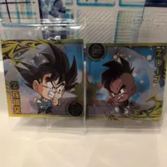 ドラゴンボール超戦士シールウエハース超 超絶感謝の10周年　悟空＆ウーブ