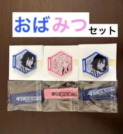 鬼滅の刃 伊黒小芭内 甘露寺蜜璃 おばみつセット キーホルダー