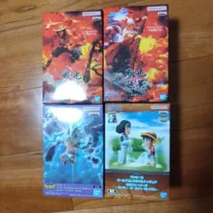 ワンピース　フィギュア　戦光絶景　エース　ヤマト　クザン　ルフィー　ギア5