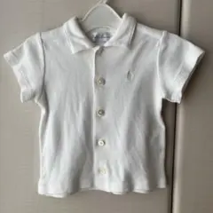 Ralph Lauren ホワイト ポロシャツ 3M