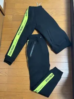 アダムスジャグラー RTEG セットアップ パーカー パンツ ブラック L