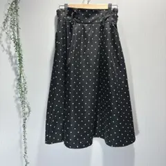 C・O・L・Z・A コルザ　S 水玉　フレアスカート　カジュアル　a123