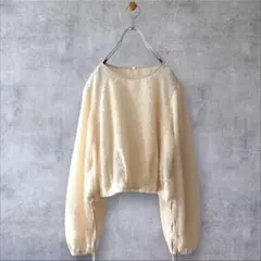 ●美品◆アーバンリサーチロッソ◆細見え♡シャギーショートブラウス