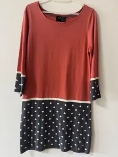To b.by agnes b. ニットワンピース 自宅洗濯可