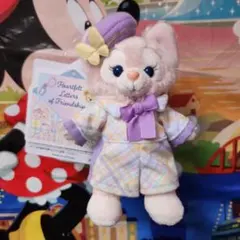 新作 デ ダッフィー ハートフェルトレターズ リーナベル ぬいぐるみバッジ