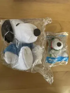スヌーピー ぬいぐるみとミニスヌーピーセット